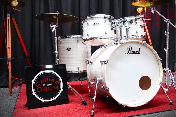 Pearl Export Rock Standard 22" 5pc Drum Kit - Slipstream White