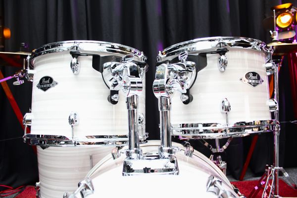 Pearl Export Rock Standard 22" 5pc Drum Kit - Slipstream White