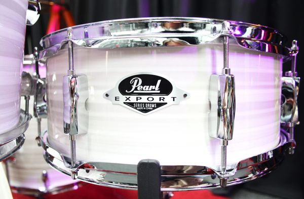 Pearl Export Rock Standard 22" 5pc Drum Kit - Slipstream White
