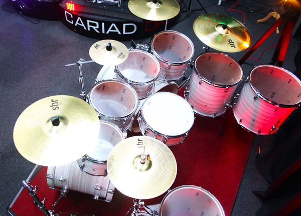 Pearl Export The Beast 9pc Drum Kit - Slipstream White