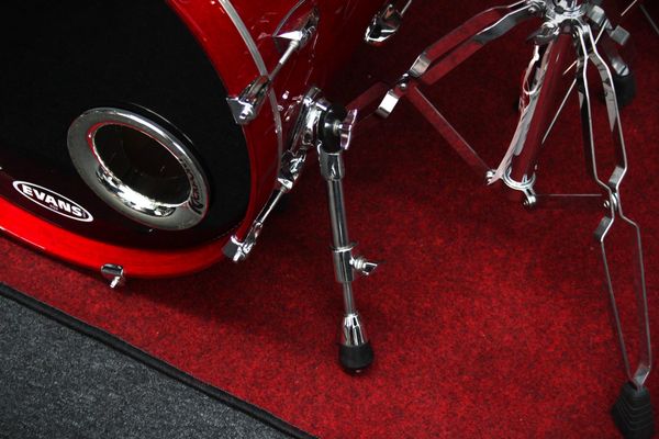 Pearl Prestige Session Select Maple Mahogany 20" 4pc Shell Pack - Cherry Red Lacquer
