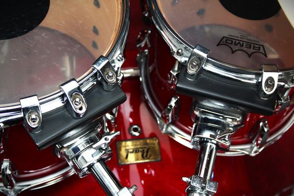Pearl Prestige Session Select Maple Mahogany 20" 4pc Shell Pack - Cherry Red Lacquer