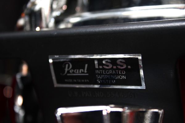 Pearl Prestige Session Select Maple Mahogany 20" 4pc Shell Pack - Cherry Red Lacquer