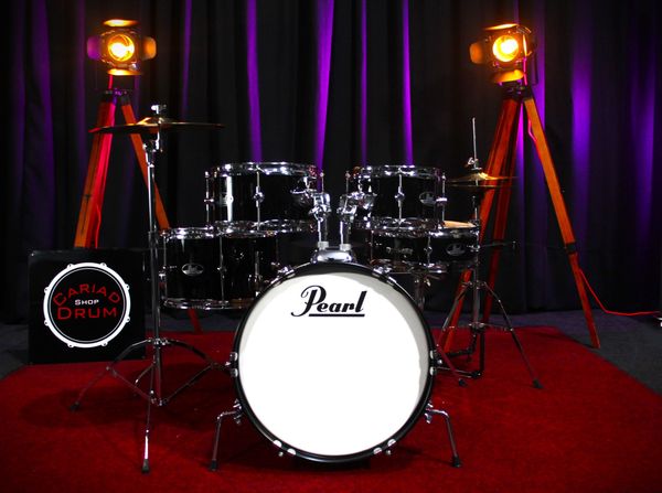 Pearl Roadshow Junior 16" 5pc Kit - Jet Black