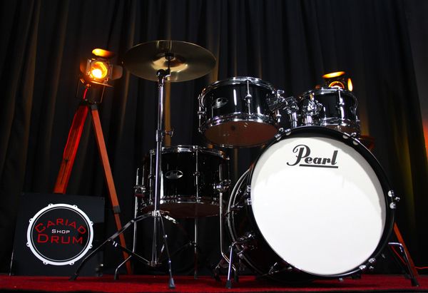 Pearl Roadshow Junior 16" 5pc Kit - Jet Black