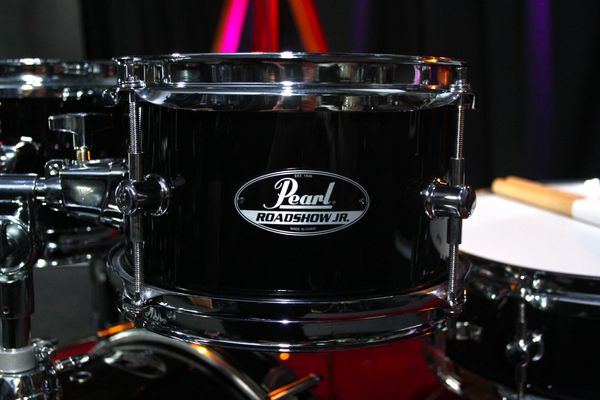 Pearl Roadshow Junior 16" 5pc Kit - Jet Black