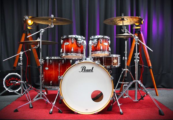 Pearl Vision Maple 22" 4pc Shell Pack- Volcanic Burst