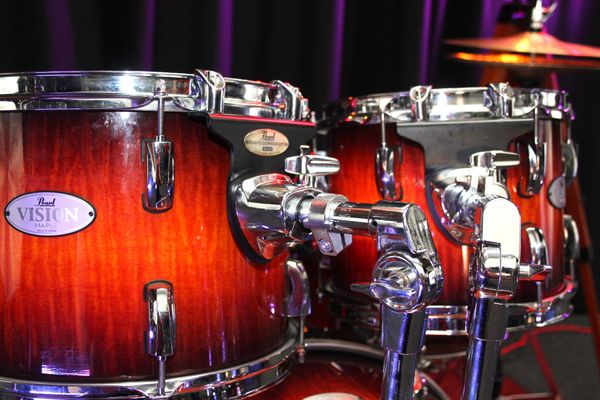Pearl Vision Maple 22" 4pc Shell Pack- Volcanic Burst