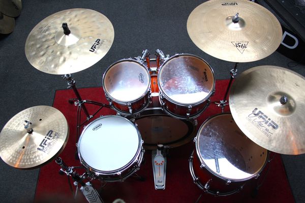 Pearl Vision Maple 22" 4pc Shell Pack- Volcanic Burst