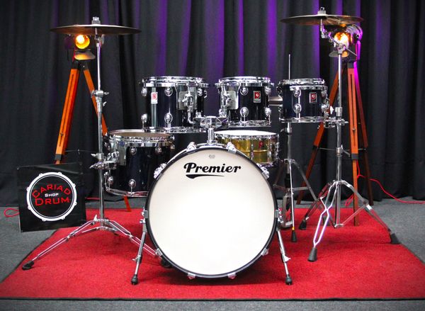 Premier 1990s Genista 22" 5pc Shell Pack - Cobalt Blue