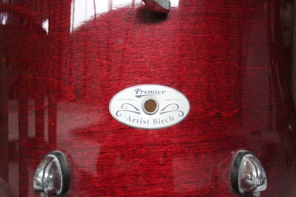 Premier Artist Birch 22" Bass Drum - Red 