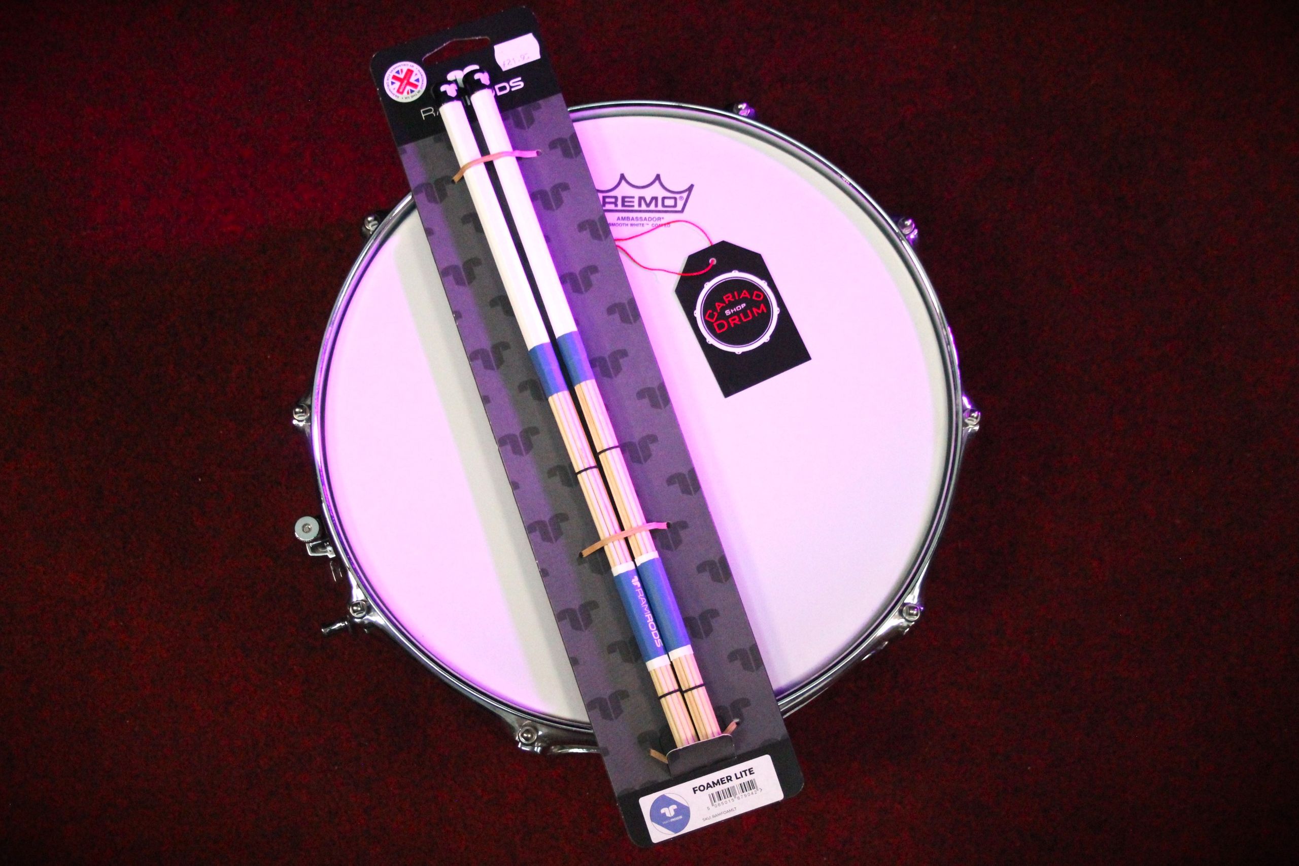 Ramrods Foamer Lite Drum Rods
