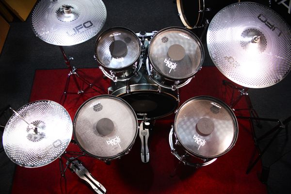 RTOM Black Hole Practice System V2 20" Mesh Drum Head 