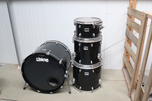 Shine 4pc 22" Shell Pack - Black