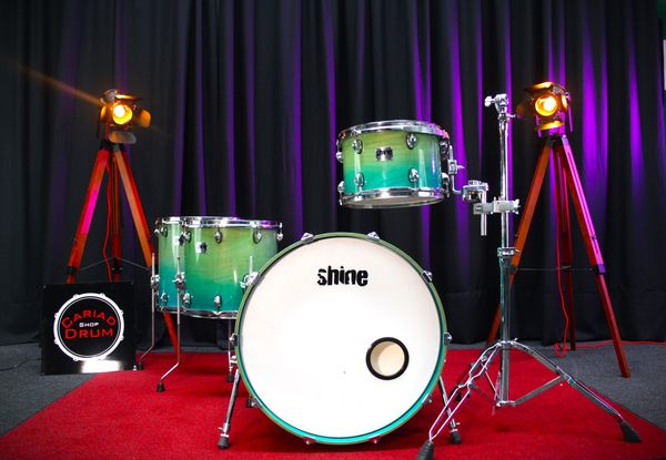 Shine Definition Birch Series 22" 4pc Shell Pack - Seawater Fade