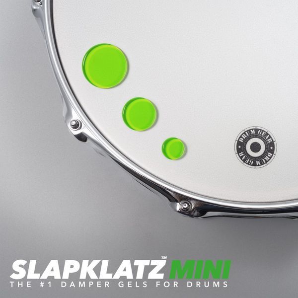 SlapKlatz Mini Damper Gels - Alien Green