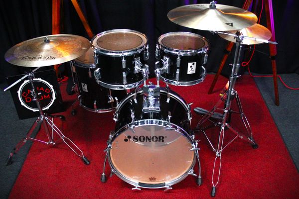 Sonor Sonorphonic 9-Ply Beechwood 4pc Shell Pack - Black 