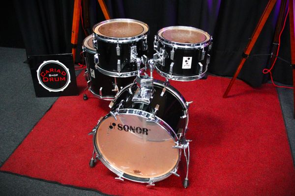 Sonor Sonorphonic 9-Ply Beechwood 4pc Shell Pack - Black 