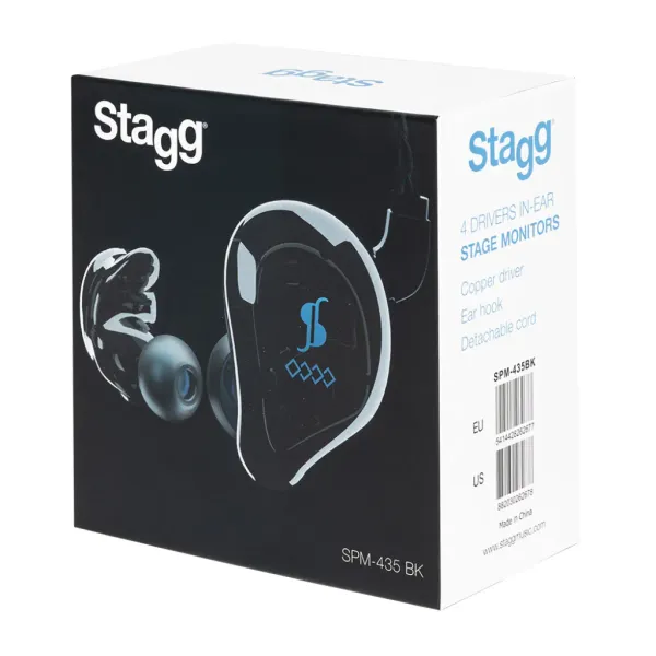 Stagg Live In-Ear Stage Monitors - Black