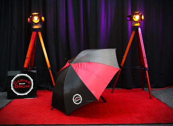 Standard Cariad Umbrella Red/Black