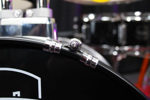Stealth Low Volume Mapex Comet Fusion 18" 5pc Kit w/hardware - Dark Black