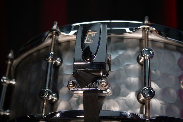 Tama S.L.P. 14" x 5.5" Series Vintage Hammered Steel Snare Drum - LST1455H