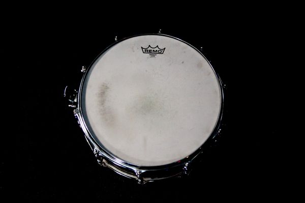 Tama S.L.P. 14" x 5.5" Series Vintage Hammered Steel Snare Drum - LST1455H