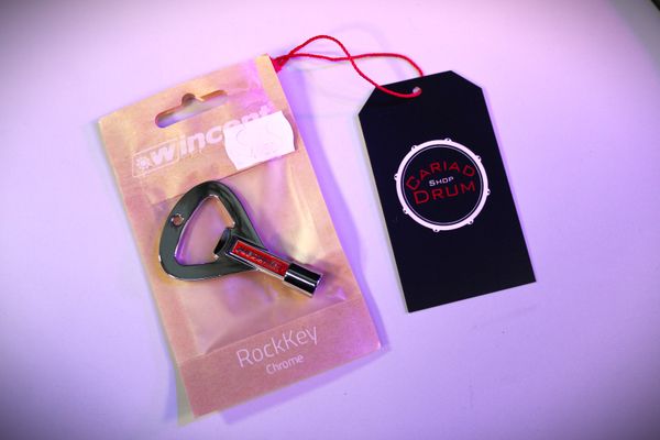 Wincent Rock Key Drum Key/Bottle Opener - Chrome