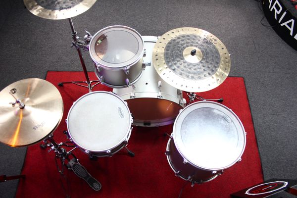 Yamaha Rock Tour 4pc Shell Pack - Matte Silver